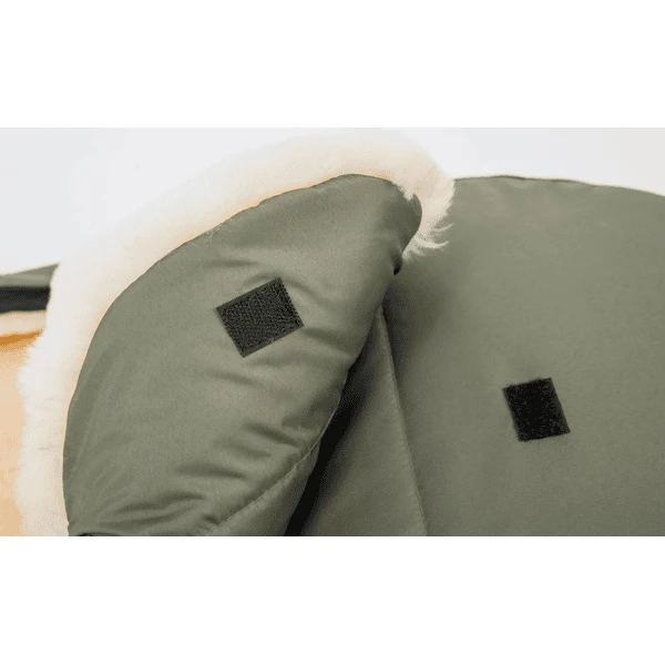 Altabebe Lamsvacht Voetenzak Voor Kinderwagen Nordkap Zwart - Image 5