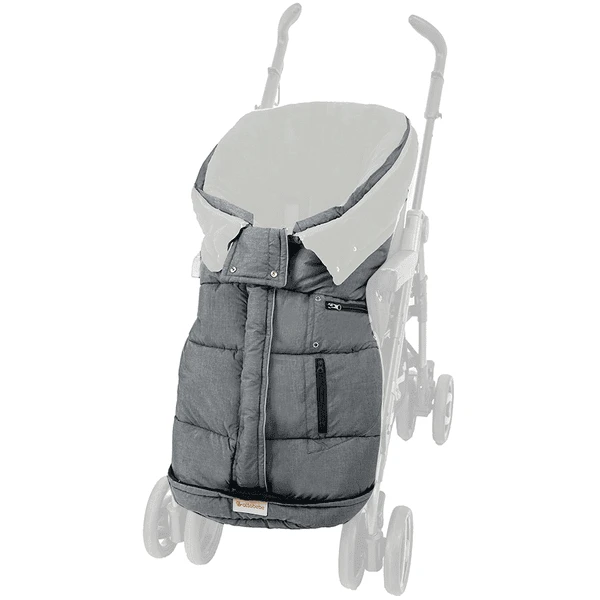 Altabebe Wintervoetenzak Met 3M Vulling Lichtgrijs White Wash - Image 2