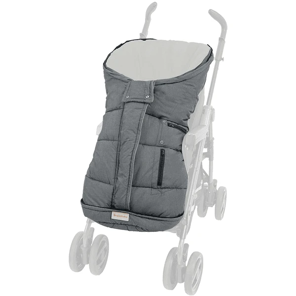 Altabebe Wintervoetenzak Met 3M Vulling Lichtgrijs White Wash - Image 3