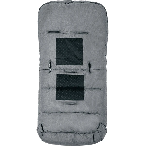 Altabebe Wintervoetenzak Met 3M Vulling Lichtgrijs White Wash - Image 4