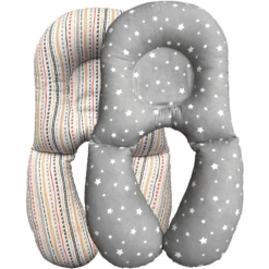 BabyDorm® Nekkussen NeckyDorm Star Grijs Met Witte Sterretjes