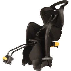 BELLELLI Fietsstoel Mr Fox Achteroverleunend B-fix Framebevestiging Black