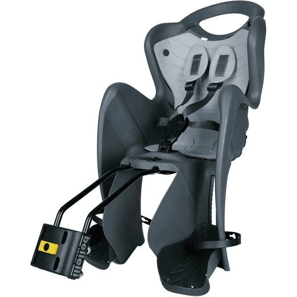 BELLELLI Fietszadel Mr Fox Luxe B-Fix Framemontage Donkergrijs