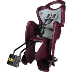 BELLELLI Fietszadel Mr Fox Luxe B-Fix Framemontage Rood Moet