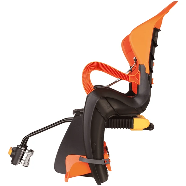 BELLELLI Fietszitje Tiger Achteroverleunend B-Fix Framebevestiging Grijs/ Orange - Image 3