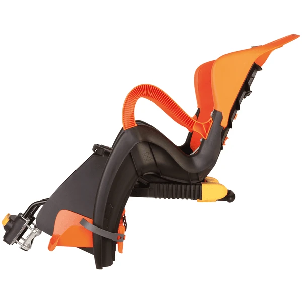 BELLELLI Fietszitje Tiger Achteroverleunend B-Fix Framebevestiging Grijs/ Orange - Image 5