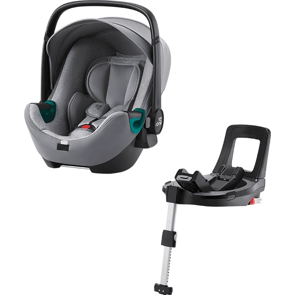 Britax Römer Autostoel Baby-Safe 3 I-Size Grey Marble Incl. Basisstation Flex Base 5Z
