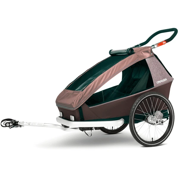 CROOZER Kid Vaaya 1 Blossom Red Kinderfietskar Inclusief Beschermbak Voor De Voetenruimte - Image 3