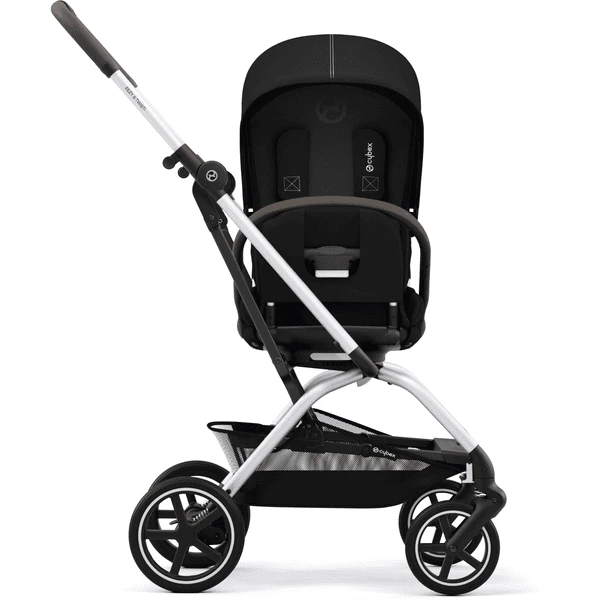 Cybex GOLD Kinderwagen Eezy S Twist+ 2 Silver Moon Black - Image 2