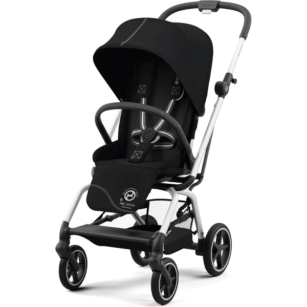 Cybex GOLD Kinderwagen Eezy S Twist+ 2 Silver Moon Black
