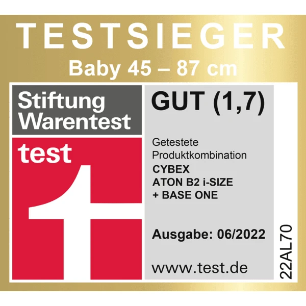 Cybex SILVER Autostoel Aton B2 I-Size Steel Grey Incl. Cybex GOLD Basisstation Base One - Image 3