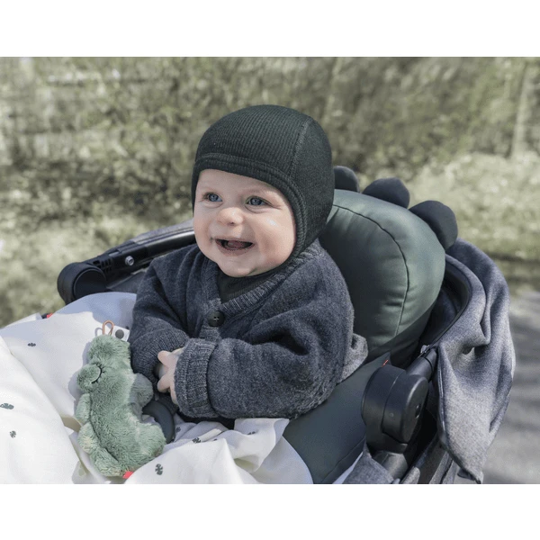 Done By Deer ™ Kinderwagenzitkussen Croco Groen - Image 4