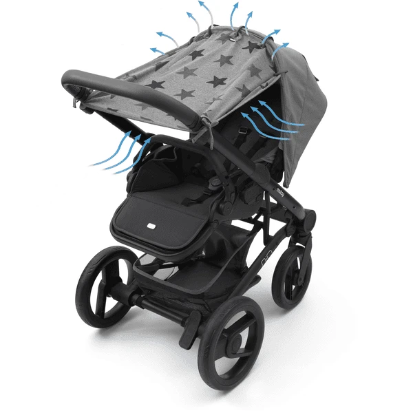 DOOKY Universal Cover Grijs Stars - Image 3