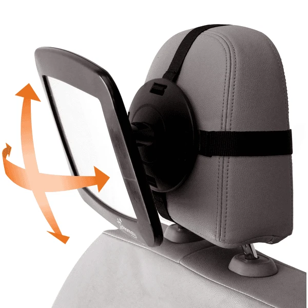 Dreambaby Dream Baby ® Grote Verstelbare Achterbank Autospiegel, Zwart - Image 3