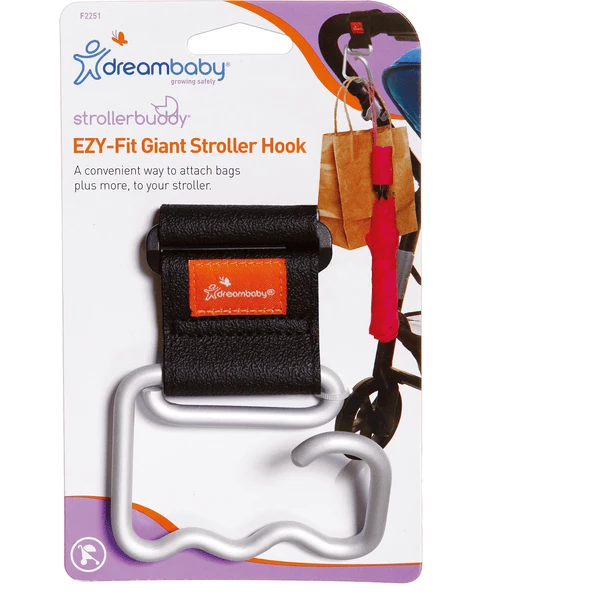 Dreambaby Dream Baby ® Stroller Buddy ® EZY-FIT Grote Kinderwagen Haak - Image 5