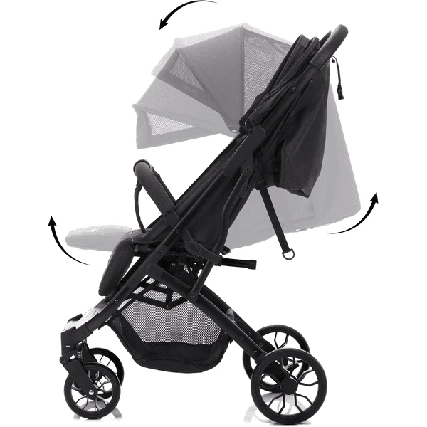 Fill Kinderwagen Style R Elite Zwart Melange - Image 3