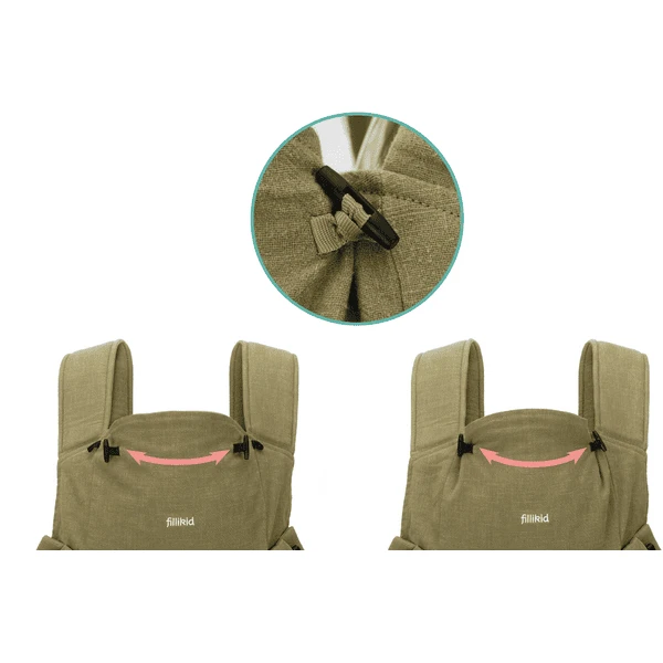 Fillikid Buikdrager Natural Groen - Image 3