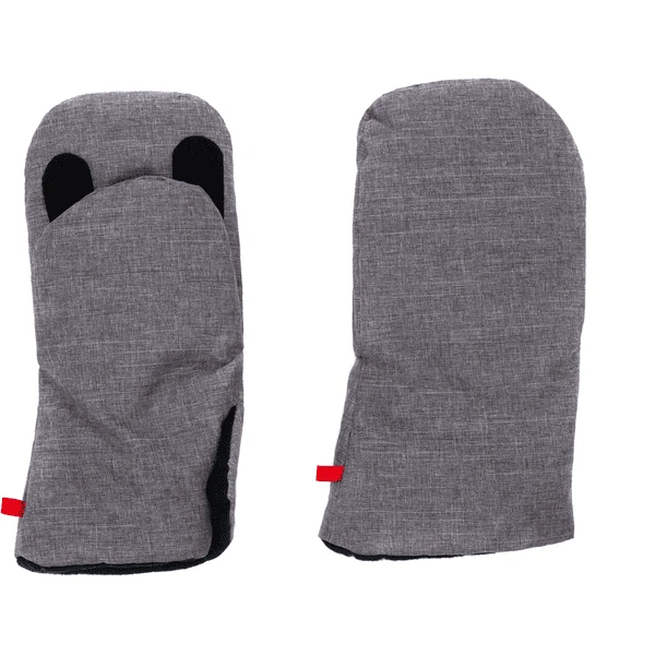 Fillikid Hand Warmer Handschoenen Grijs GemĂȘleerd - Image 2