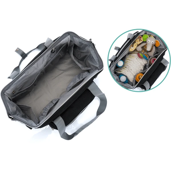 Fillikid Luiertas Melange Zwart - Image 2