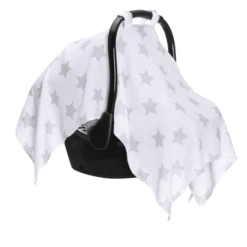 Fillikid Zonwering Wit Sterren