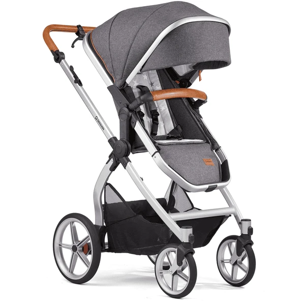 GESSLEIN FX4 Life Combi Kinderwagen, Gevlekt Grijs / Sterren - Image 2