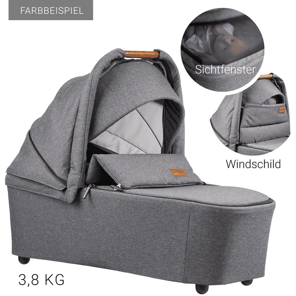 GESSLEIN FX4 Life Combi Kinderwagen, Gevlekt Grijs / Sterren - Image 4