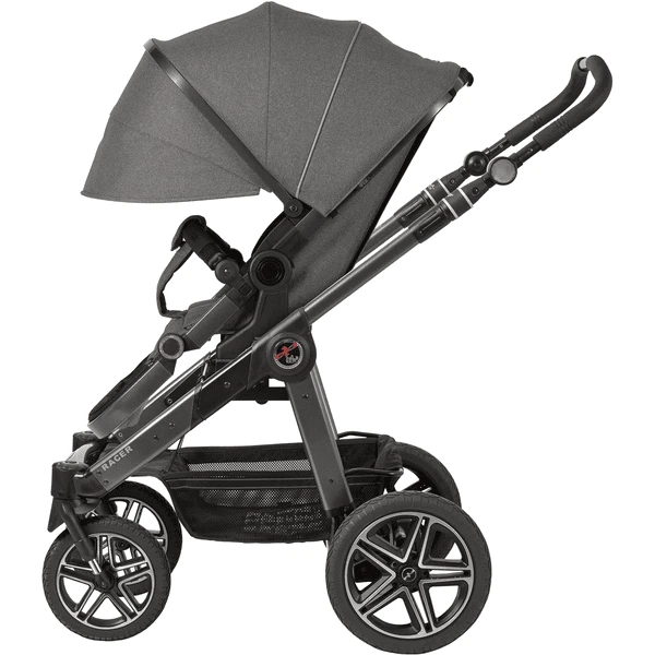 Hartan Kinderwagen Racer GTX Met Handrem Causal Collection Stardust (902) Framekleur Platina - Image 4