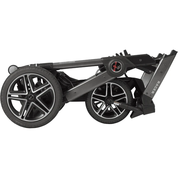 Hartan Kinderwagen Racer GTX Met Handrem Causal Collection Stardust (902) Framekleur Platina - Image 5