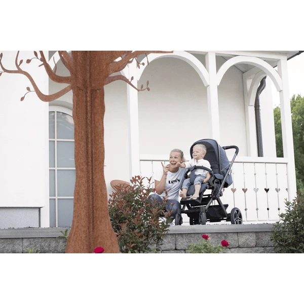 Hartan Kinderwagen Vip GTS Bellybutton Terra (923) Framekleur Zwart - Image 2