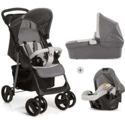 HAUCK Buggy Shopper SLX Trioset Stone/grey