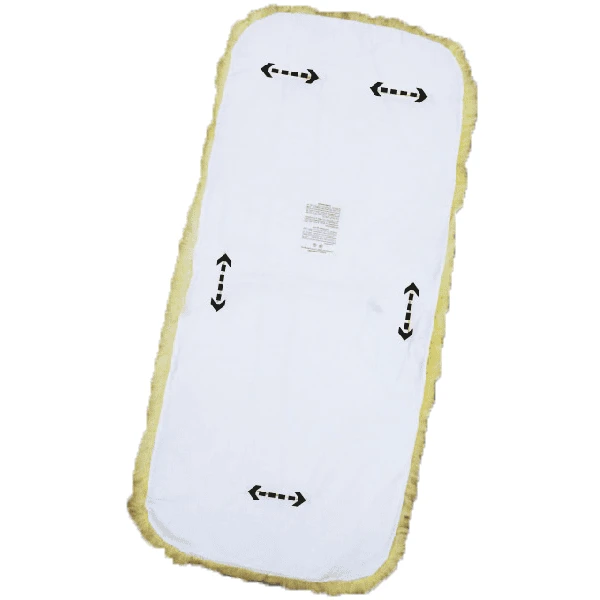 HEITMANN Lamsvel Inlay Naturel Wit - Image 4