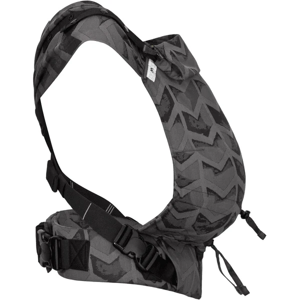 Hoppediz Pasgeboren Babydraagzak Primeo Jacquard Amsterdam Black - Image 2