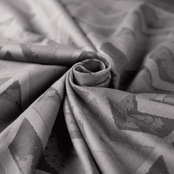 Hoppediz Pasgeboren Babydraagzak Primeo Jacquard Amsterdam Black - Image 4