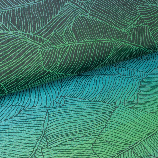 Hoppediz Ring Draagdoek Jacquard Grenada Black - Image 4