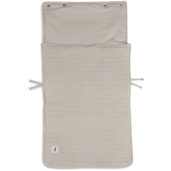 Jollein Voetenzak Voor Autostoel Kinderwagen Groep 0+ 3/5 Pure Knit Nougat