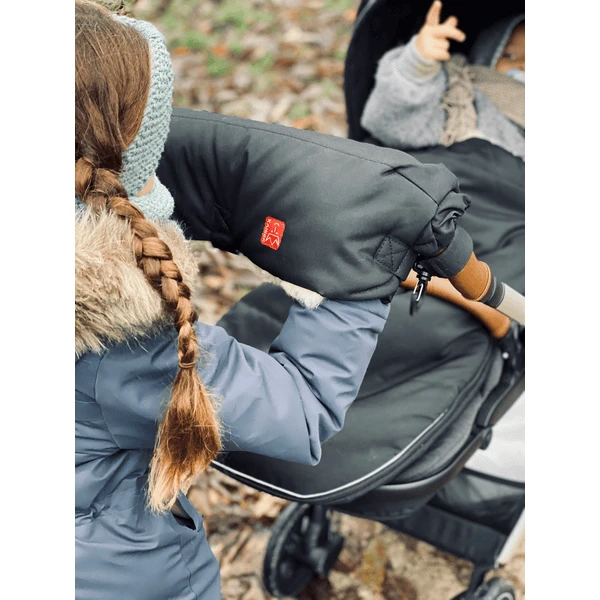 KAISER Handwarmer Lamsvacht Big Double Zwart - Image 2