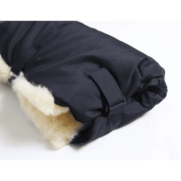 KAISER Handwarmer Lamsvacht Big Double Zwart - Image 4