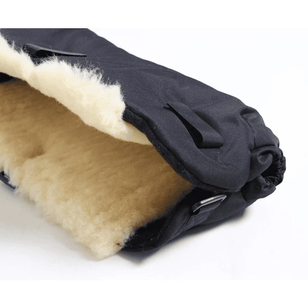 KAISER Handwarmer Lamsvacht Big Double Zwart - Image 5