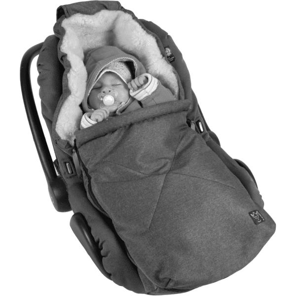 KAISER Voetenzak Lamsvacht Emma Zwart - Image 2