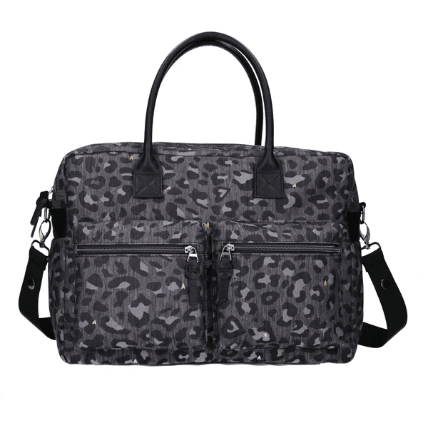 Kidzroom Care Luiertas Leopard Love Black - Image 2