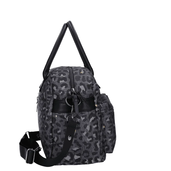 Kidzroom Care Luiertas Leopard Love Black - Image 3