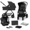 Kinderkraft Combi Kinderwagen 3 In 1 MOOV CT Black