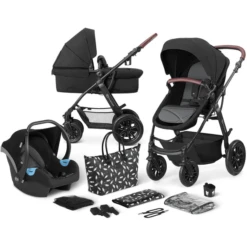 Kinderkraft Combi Kinderwagen 3 In 1 XMoov Black
