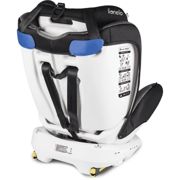 Lionelo Autostoel Bastiaan Grey White Base - Image 5