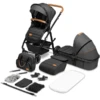 Lionelo Combi Kinderwagen Amber 2 In 1 Grey Graphite