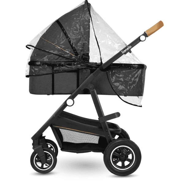 Lionelo Combi Kinderwagen Amber 2 In 1 Grey Graphite - Image 4