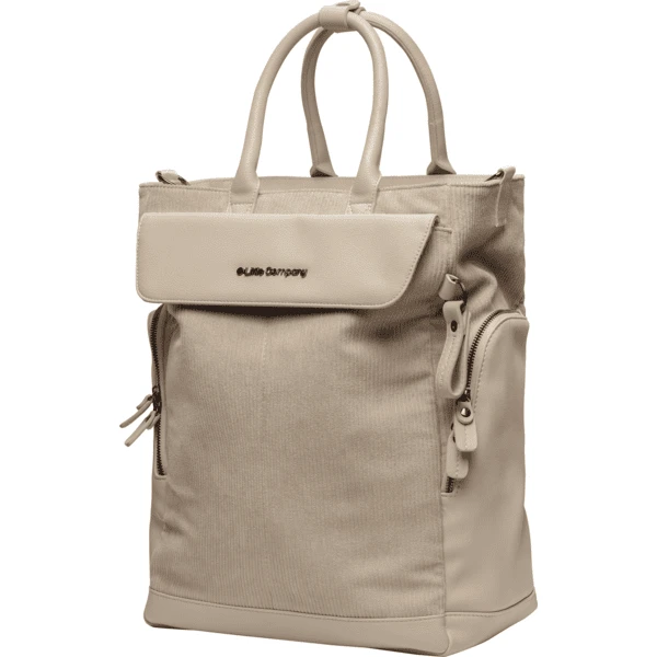 Little Company Luierrugzak Tulum Rib Ecru