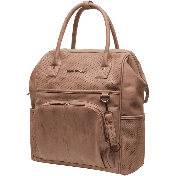 Little Company Luiertas Rugzak Riga Perfo Cognac - Image 3