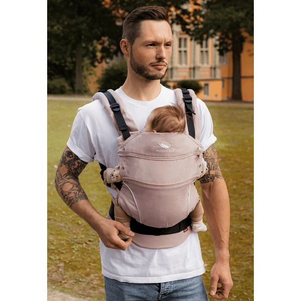 Manduca Draagzak First Pure Cotton Powder - Image 2