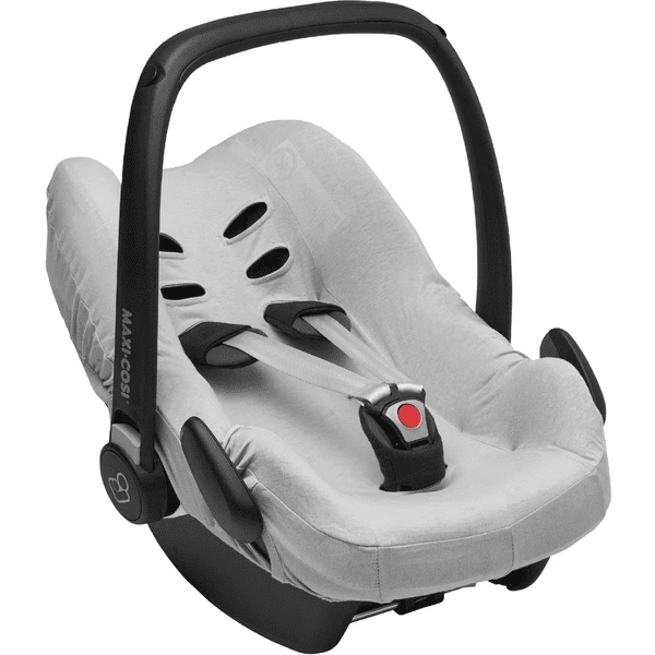 Meyco Stoelhoes Basic Jersey Lichtgrijs Voor Baby Draagzak Maat 0+ - Image 3